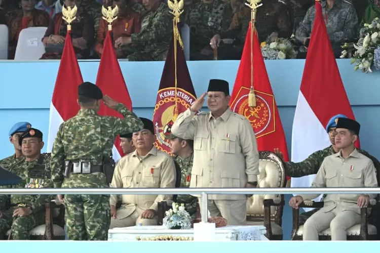 Letjen Bambang Tris Pimpin Upacara HUT TNI Ke-80